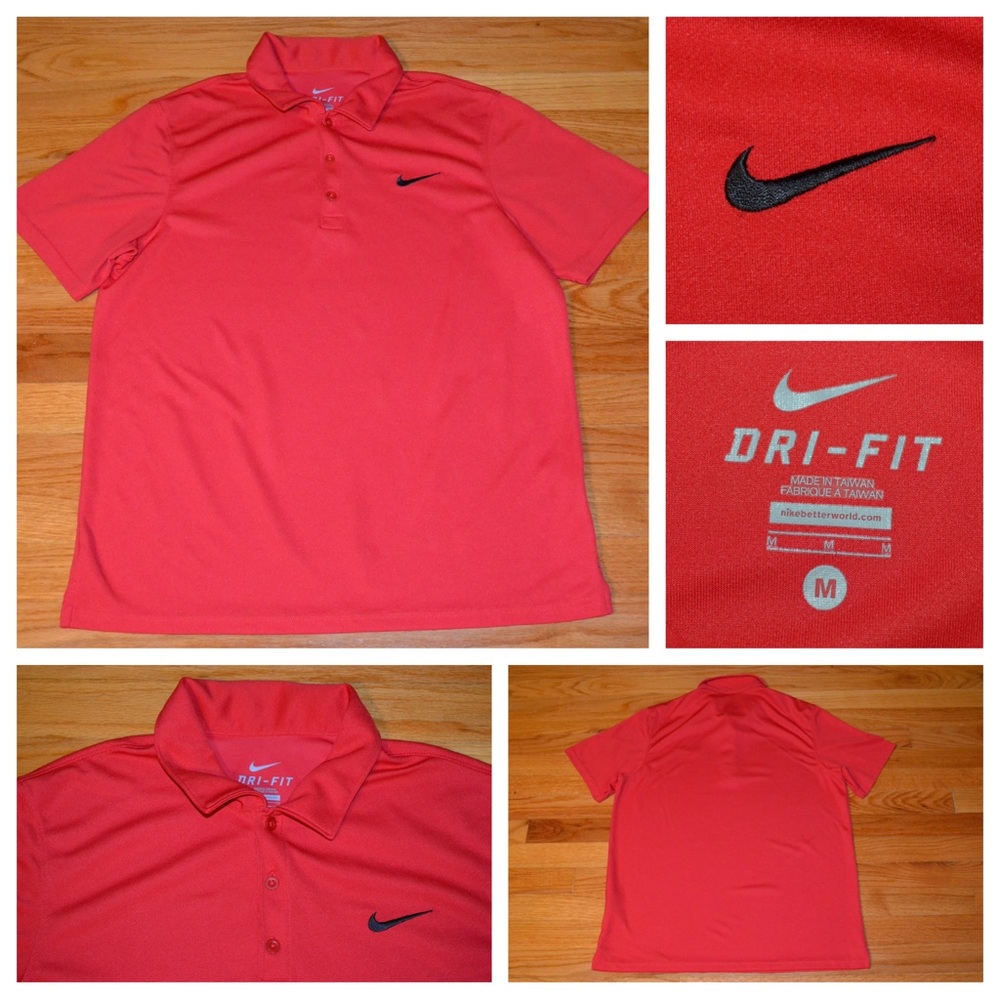 Men’s Nike Dri-Fit polo shirt, size M